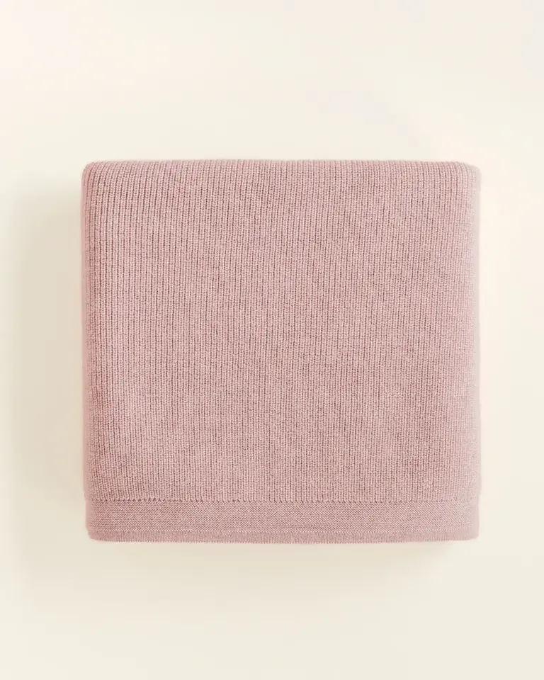 Hvid Hvid Blanket Felix - Powder