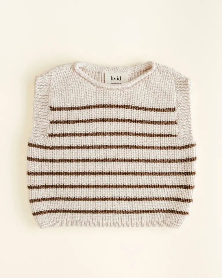 Hvid Hvid Vest Harvey 6-12m