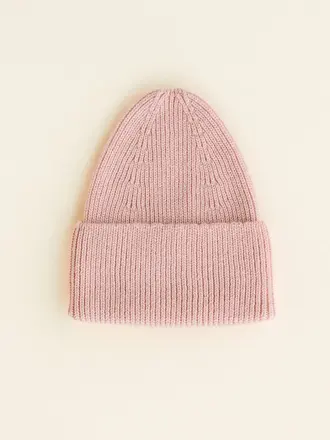Hvid Hvid Beanie - Powder