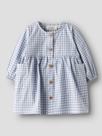 Lil Atelier Lil Atelier Lula dress - Zen blue