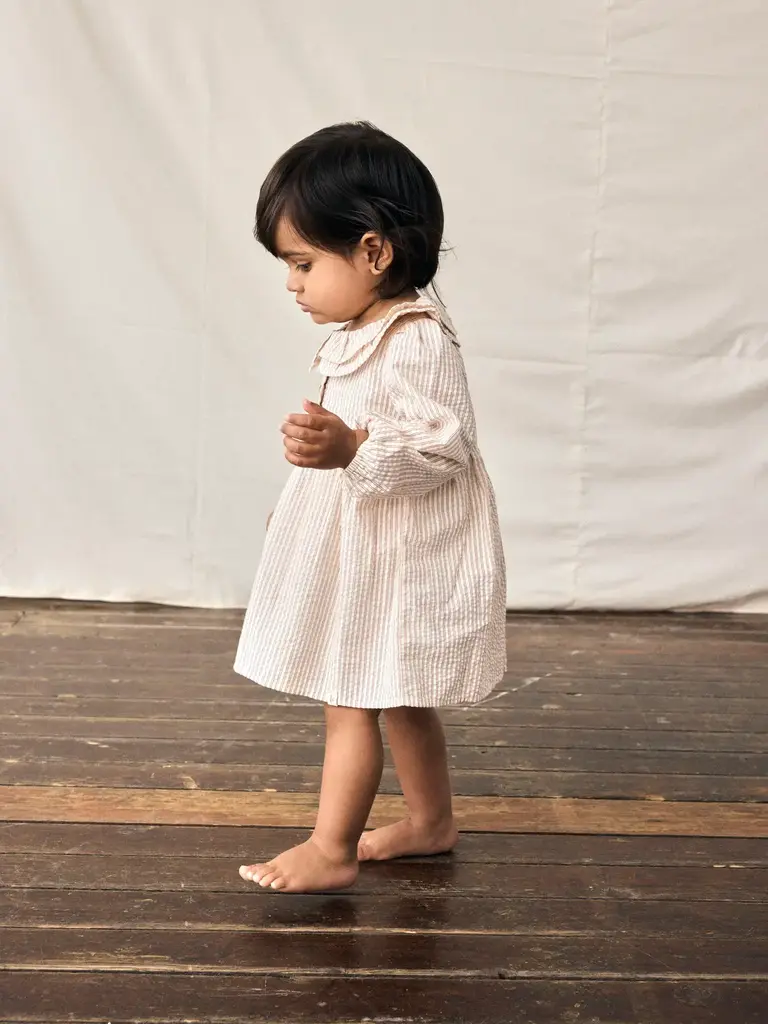 Lil Atelier Lil Atelier Dress Lucia - Turtledove