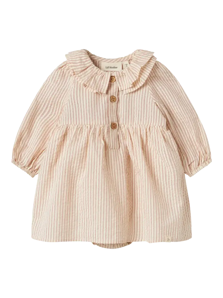 Lil Atelier Lil Atelier Dress Lucia - Turtledove