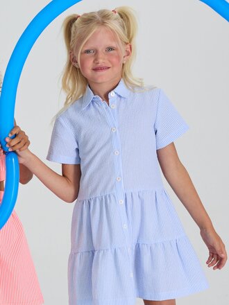 Blue Bay Blue Bay Dress Callie - white/Blue Strip