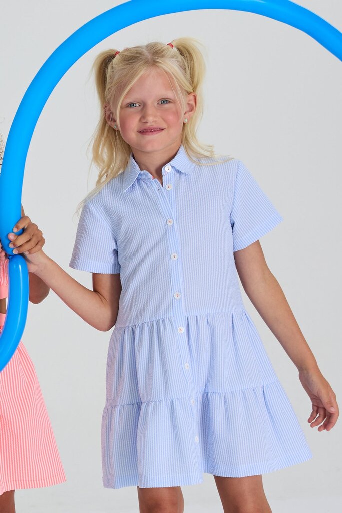 Blue Bay Blue Bay Dress Callie - white/Blue Strip