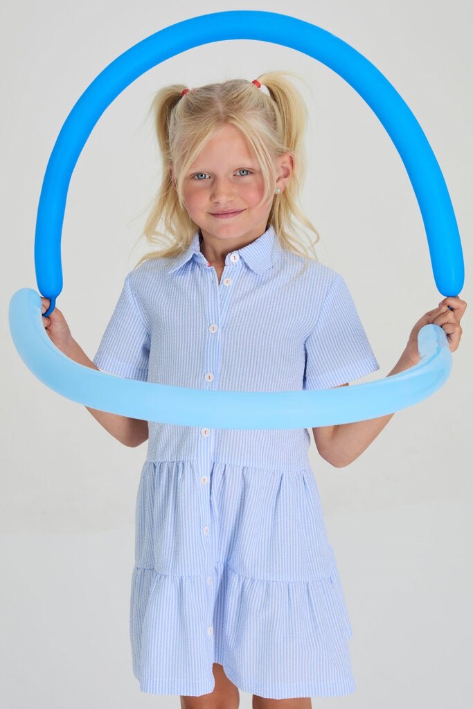 Blue Bay Blue Bay Dress Callie - white/Blue Strip