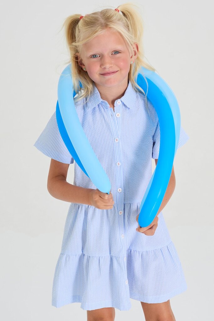 Blue Bay Blue Bay Dress Callie - white/Blue Strip