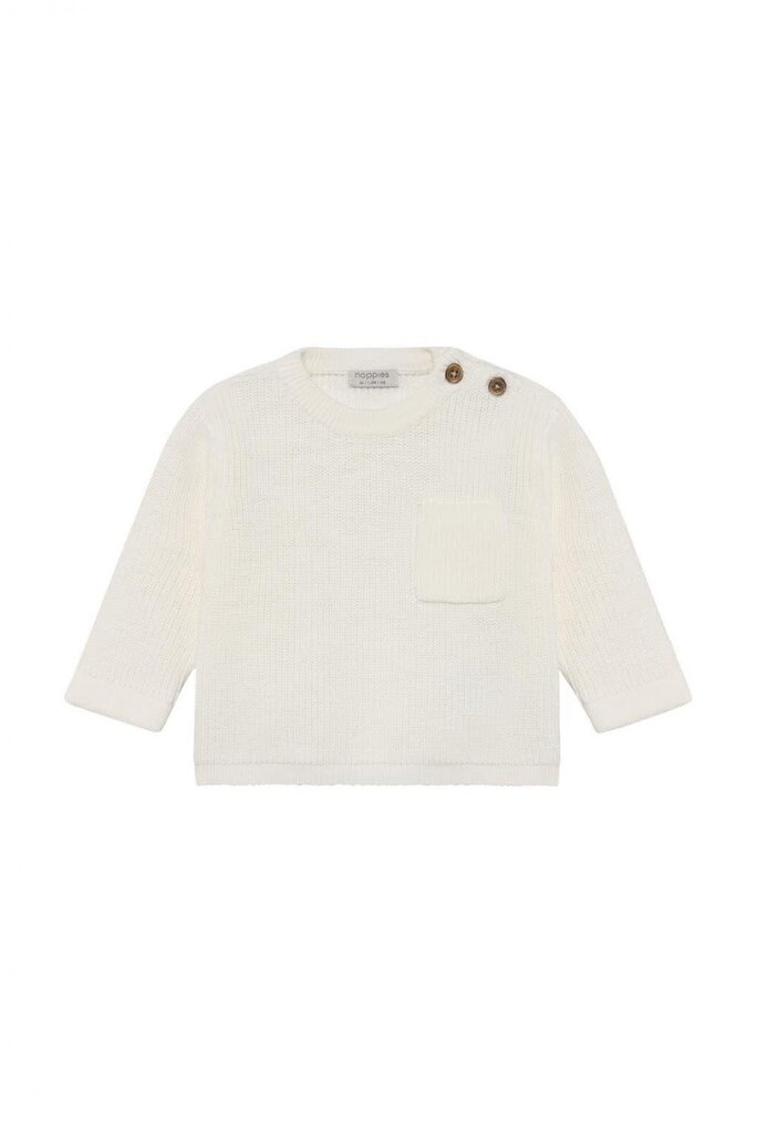 Noppies Noppies Pullover LS - White