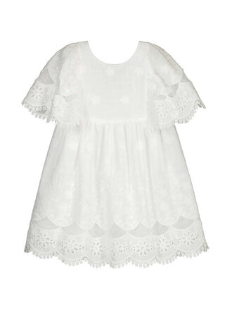 Mayoral Mayoral Cotton Dress - White