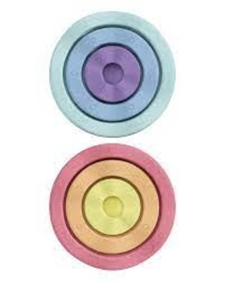 Stapelstein Stapelstein Inside 6 stuks - Pastel