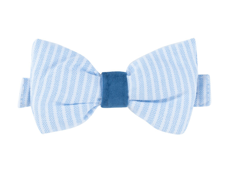 Natini Natini Shirt Bow stripes - Blue