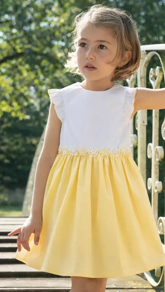 Natini Natini Dress Jade - Yellow