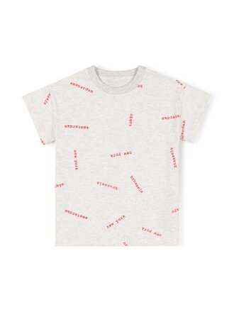 Nixnut Nixnut Stamp Tshirt - Grey