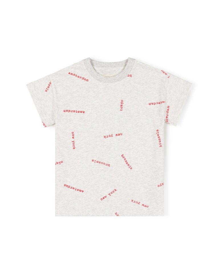 Nixnut Nixnut Stamp Tshirt - Grey