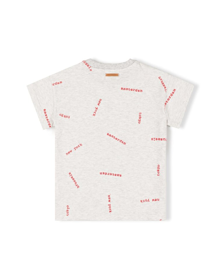 Nixnut Nixnut Stamp Tshirt - Grey