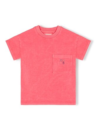 Nixnut Nixnut Cib Tshirt - Tomato