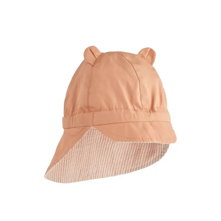 Liewood Liewood Gorm Sunhat - Stripes roze