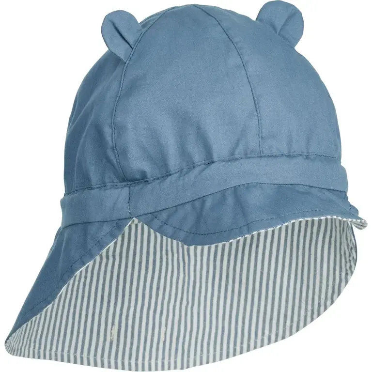 Liewood Liewood Gorm Sunhat - Blue waves