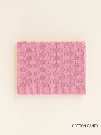 Hvid Hvid Scarf Gigi - Cotton Candy