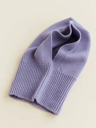 Hvid Hvid Balaclava - Lilac
