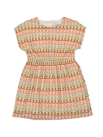 Mayoral Mayoral Knitted Dress - Tangerine