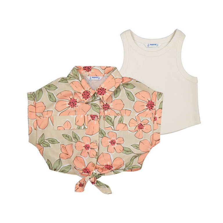 Mayoral Mayoral Blouse - Tangerine