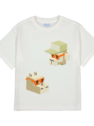 Mayoral Mayoral T-shirt - Cream