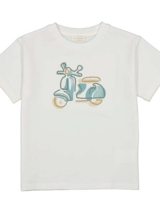 Mayoral Mayoral Shirt embroidered - Cream