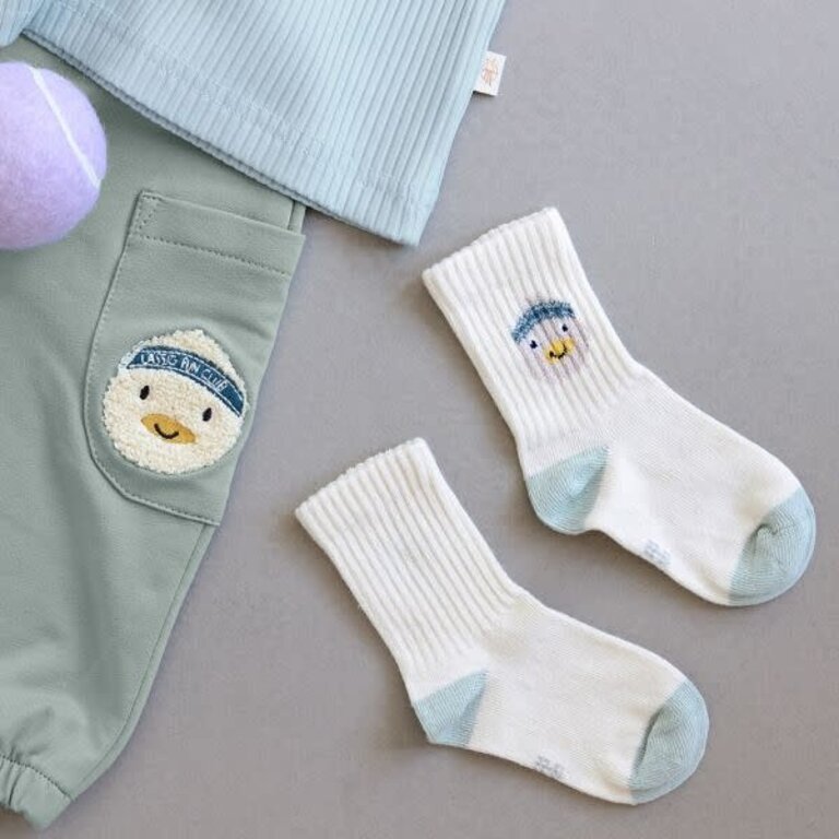 Lassig Lassig Kids Tennis Socks GOTS 3 pcs - Duck