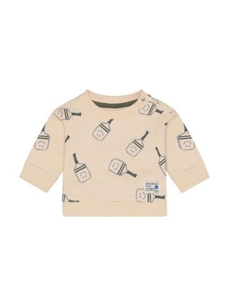 Noppies Noppies Sweater LS AOP - Sand