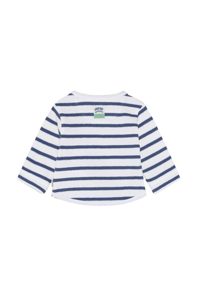 Noppies Noppies Tee LS stripe - Blauw