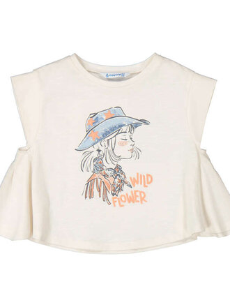 Mayoral Mayoral S/s T-shirt - Bone