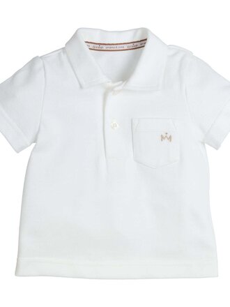 Gymp Gymp Polo Pikachu - White - Beige