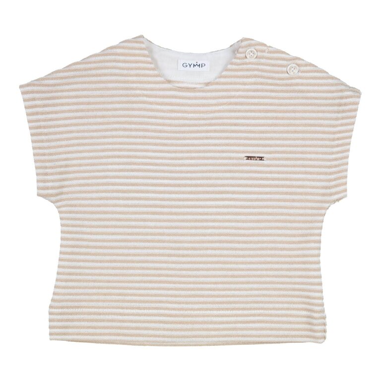Gymp Gymp T-shirt Barbara - Off White - Beige