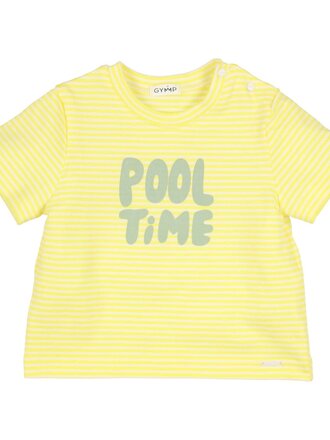 Gymp Gymp T-shirt Devon Yellow/White - Yellow - White