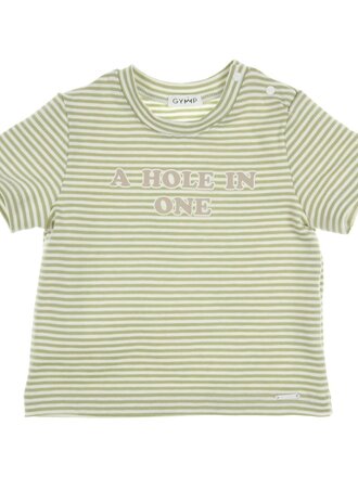 Gymp Gymp T-shirt Devon Green/White - Green - White