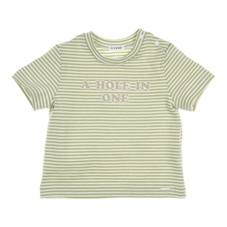 Gymp Gymp T-shirt Devon Green/White - Green - White