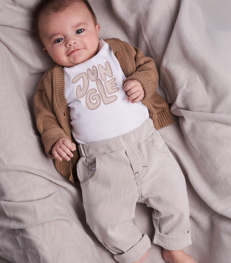 Gymp Gymp T-shirt Aerobic Jungle Beige – Green - White - Beige