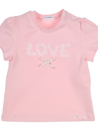 Gymp Gymp T-shirt Aerobic Love Pink - Rose