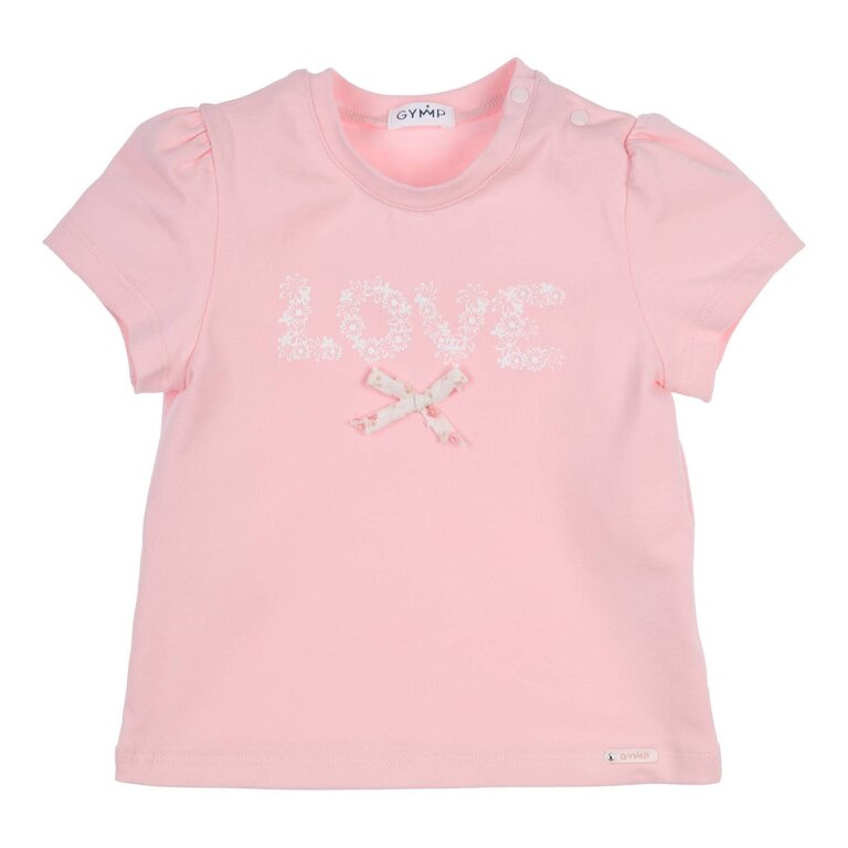 Gymp Gymp T-shirt Aerobic Love Pink - Rose