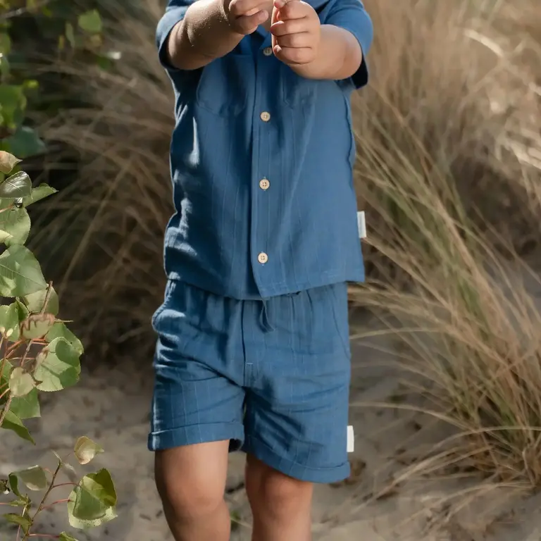 Little Dutch Little Dutch Korte Broek - Indigo