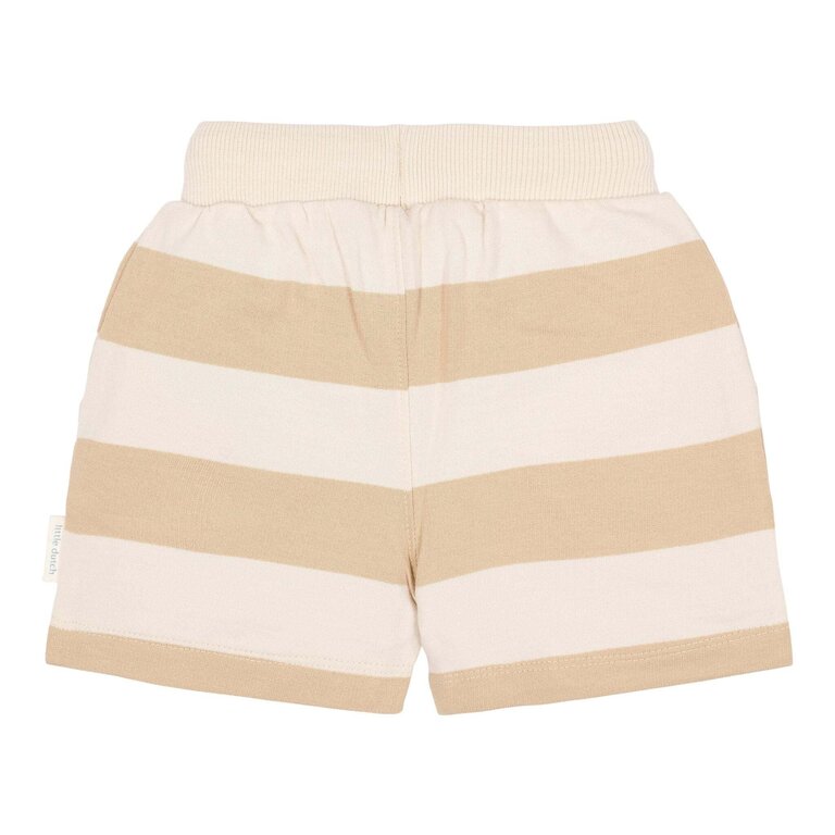 Little Dutch Little Dutch Korte Broek - Biscuit Stripe