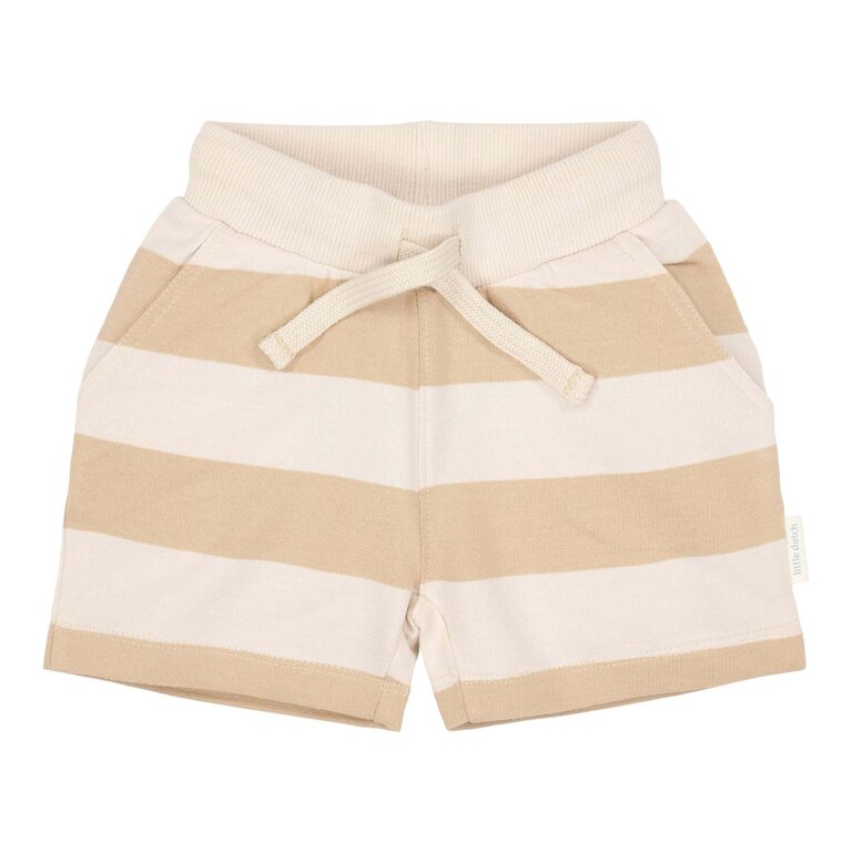 Little Dutch Little Dutch Korte Broek - Biscuit Stripe