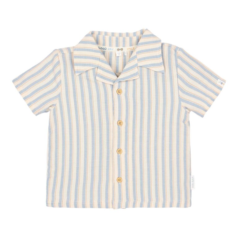 Little Dutch Little Dutch Blouse Korte Mouw - Multi Stripe