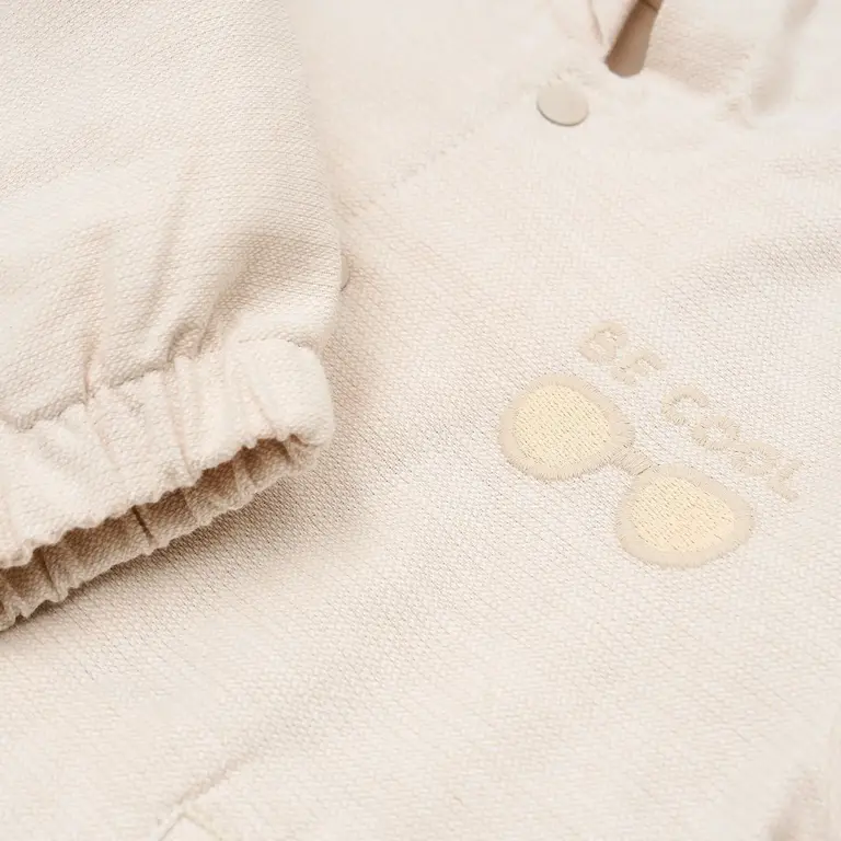 Little Dutch Little Dutch Vest Met Capuchon - Sand