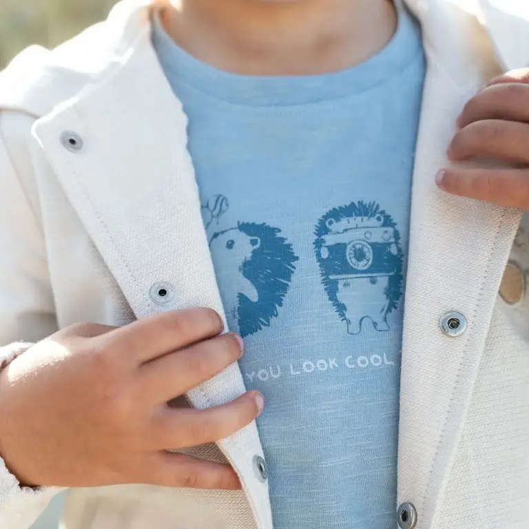 Little Dutch Little Dutch Vest Met Capuchon - Sand