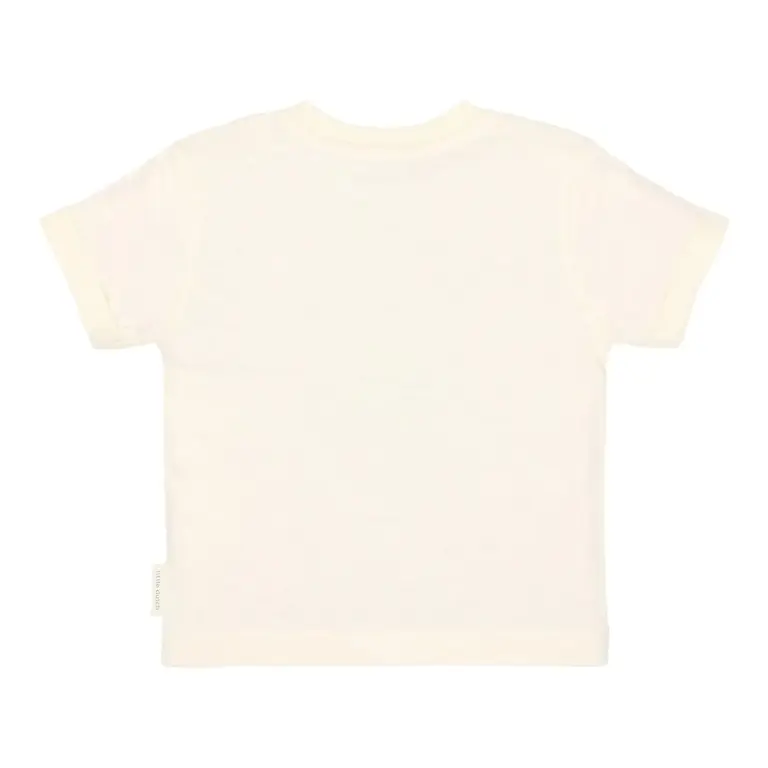 Little Dutch Little Dutch T-shirt Korte Mouw - Creme