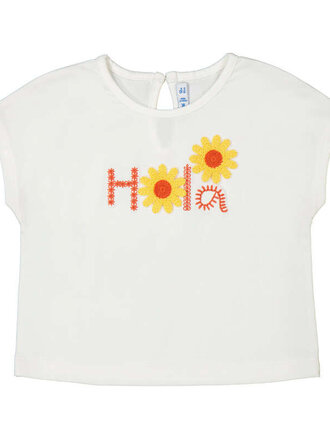 Mayoral Mayoral S/s shirt - Natural