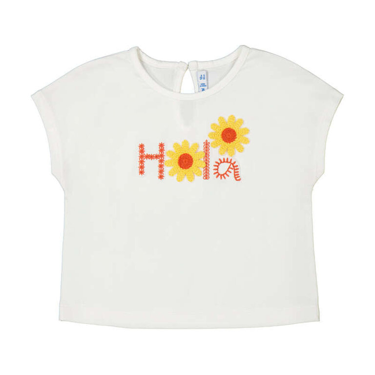 Mayoral Mayoral S/s shirt - Natural