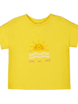 Mayoral Mayoral S/s T-shirt - Mimosa/geel