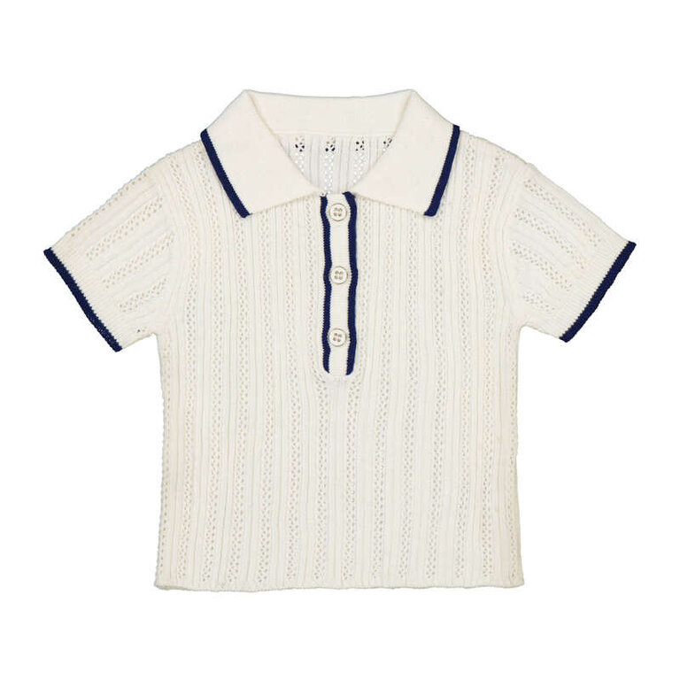 Mayoral Mayoral S/s polo - Natural